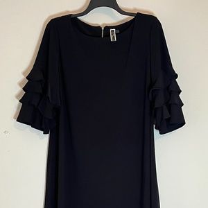 Black Cocktail Dress, Julian Taylor of New York Size 20W